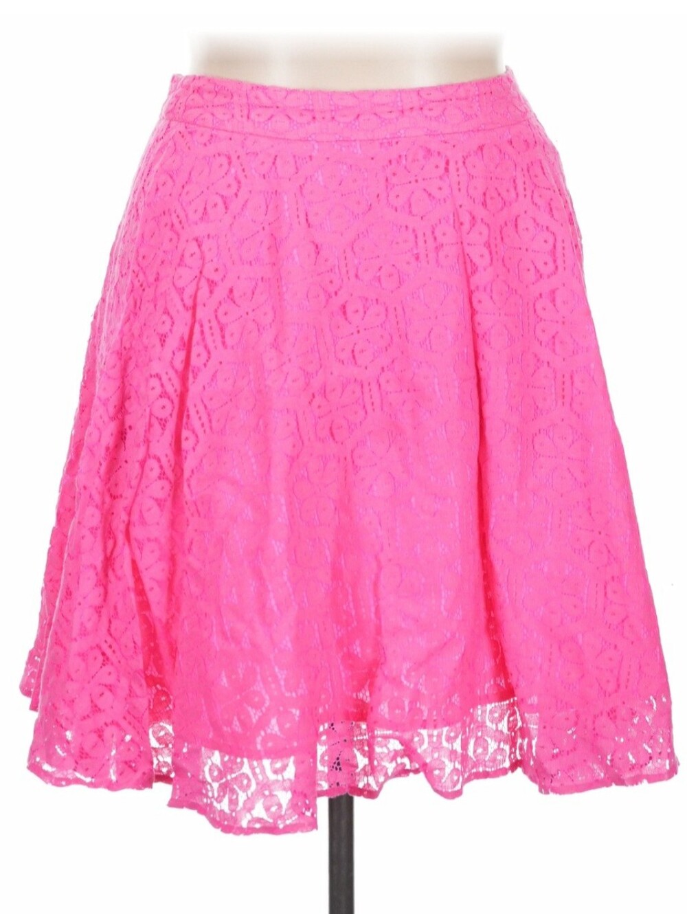 Lilly Pulitzer Hot Pink Lace A-Line Skirt | Size 14